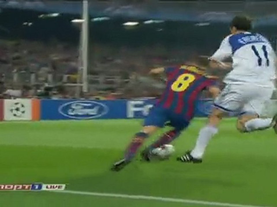 Andrès Iniesta - 2009/2010 - Skills