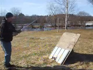 Durability test of bargain swords