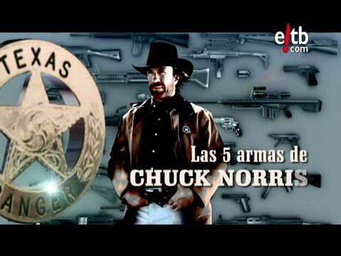 Las 5 armas de Chuck Norris. LND