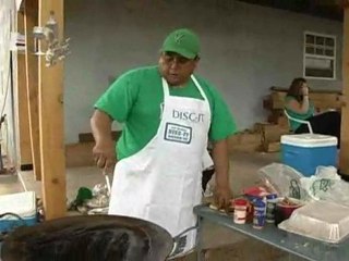 Pork Loin to be cooked on custom southwest discada