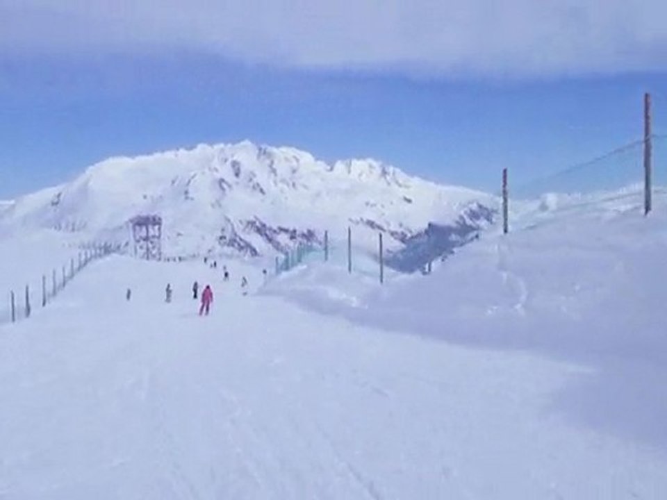 Descente ski