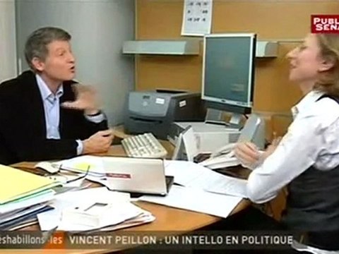 Vincent Peillon parle de son lapin à Chabot