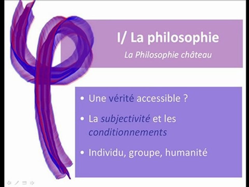 Cours de Philo : La Philosophie (p3)
