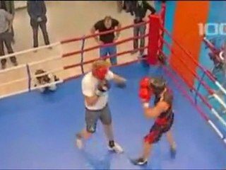 Aleks Emelianenko Spars W/ Boxer Valery Brudov