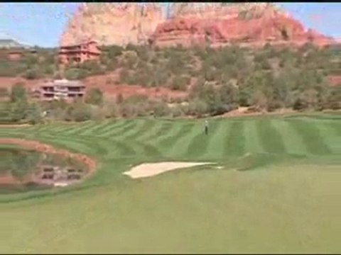 Golf Hole #6 at Seven Canyons with Tom Weiskopf