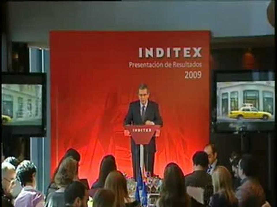 Inditex ganó en 2009 el 5 por ciento más que en el ejercicio