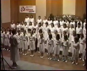 1989 CONCOURS / Chorale du Primaire Jeanne d'Arc MULHOUSE