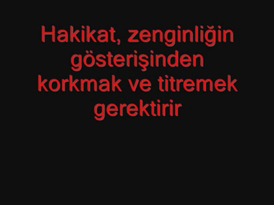 MESUD ER RIFAİ ( K.S.A ) SÖZLER 3.BÖLÜM