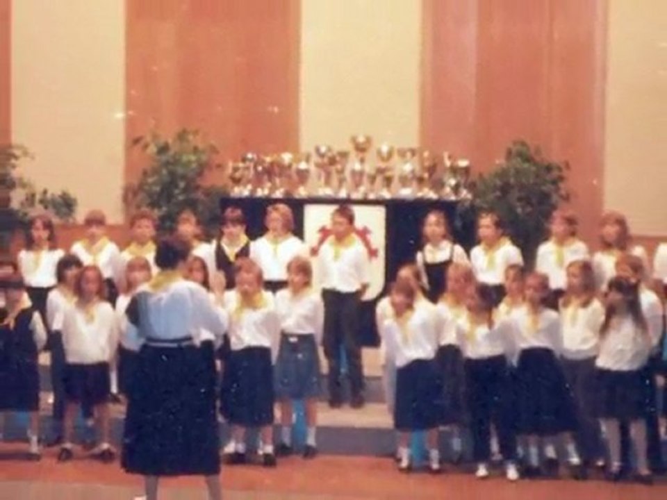 1987 CONCOURS / Chorale Ecole Primaire Jeanne d'Arc MULHOUSE
