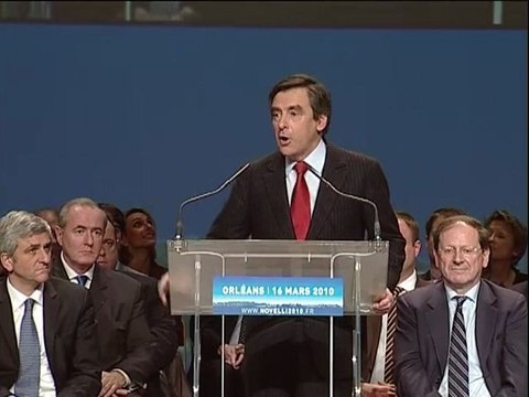 FRANCOS FILLON ORLEANS LE 16.03.10 AVEC HERVE NOVELLI