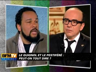 Dieudonné et Gaccio sur BFM TV