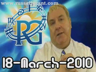 RussellGrant.com Video Horoscope Scorpio March Thursday 18th