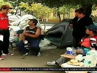 Pobres quedan sin techo ni trabajo en Chile
