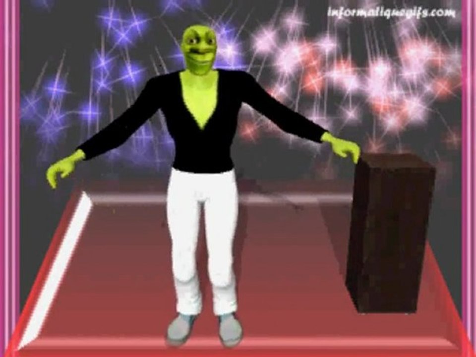 Shrek au french cancan