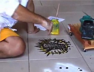 Fabrice Hyber L'Artère, le jardin des dessins (extrait)