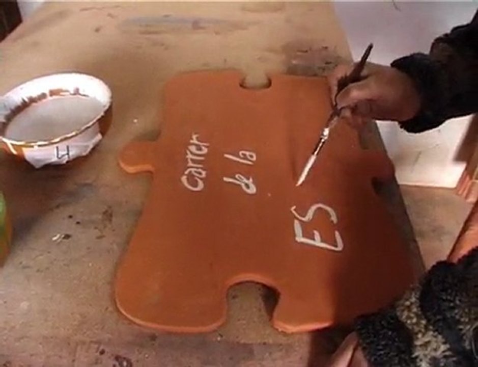 Fabrice Hyber Tercera Estacio Signalétique (extrait)