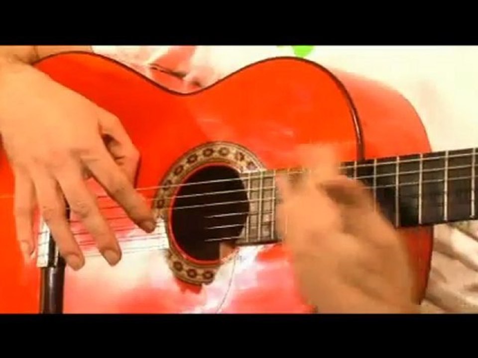 flamenco lesson rasgueo
