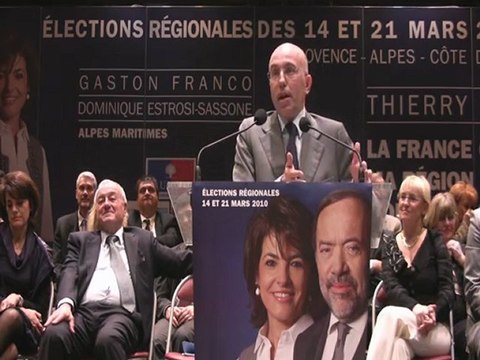 Eric Ciotti stigmatise Michel Vauzelle en région PACA