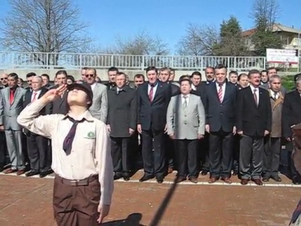 18 MART Çelenk Koyma Töreni