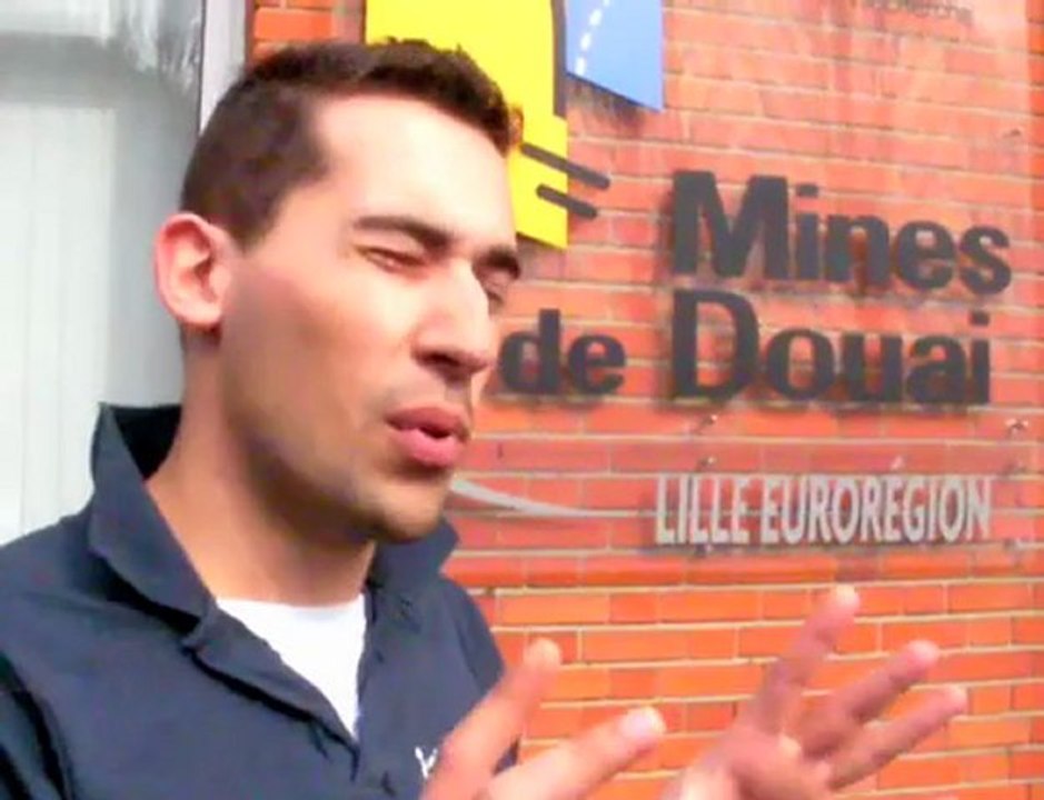 Les auteurs du lip dub de l'école des Mines de Douai