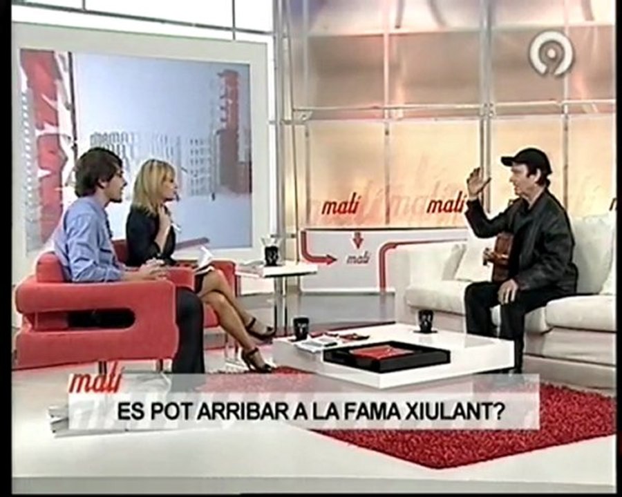 Curro Savoy en el programa Mati de Canal 9