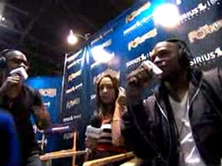 Floyd Mayweather with Jamie Foxx