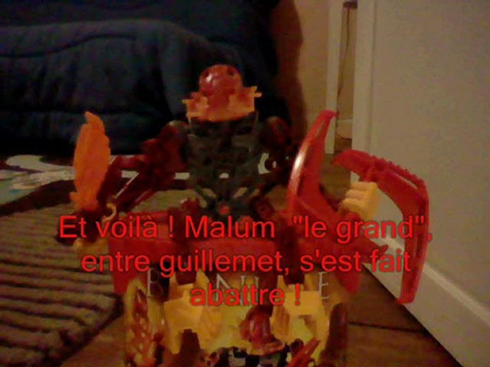 Bionicle arena magna Malum VS Stronius
