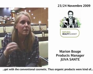 Natural Beauty Summit 23/24 Nov. 09 – Marion Bouge