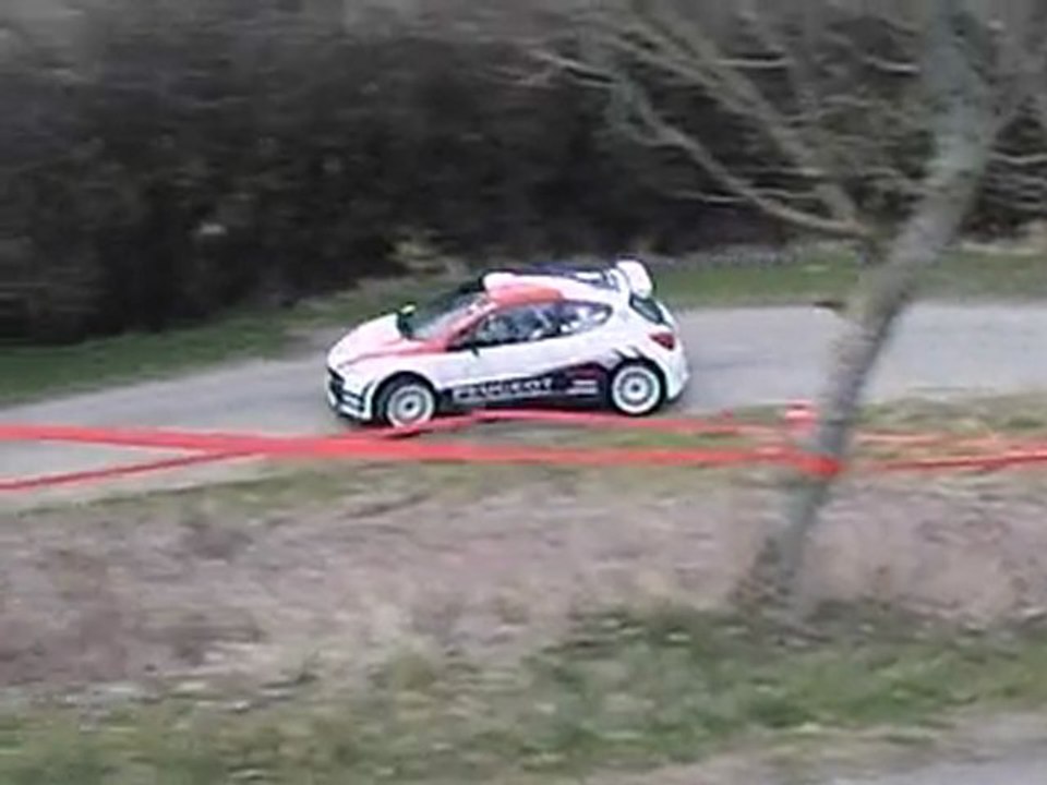 Rallye du Touquet 2010 Bryan Bouffier 207 S2000
