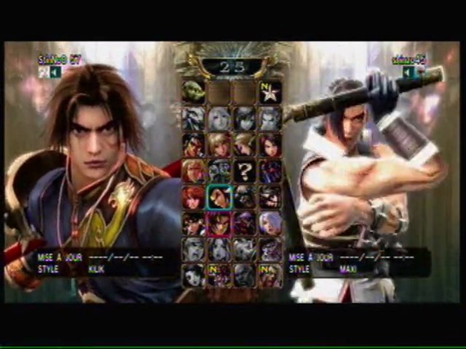 vidéo défi Soulcalibur 4 Shinzo VS StinoO