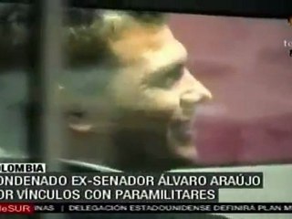 Colombia: condenan a ex senador por vínculos con paramilita