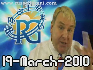 RussellGrant.com Video Horoscope Aries March Friday 19th