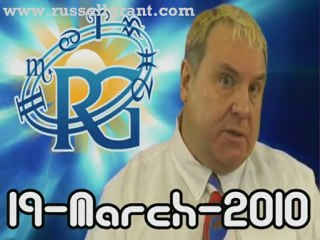RussellGrant.com Video Horoscope Pisces March Friday 19th