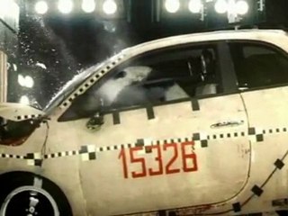 Ad Fiat 500 Panda Crash Test French version