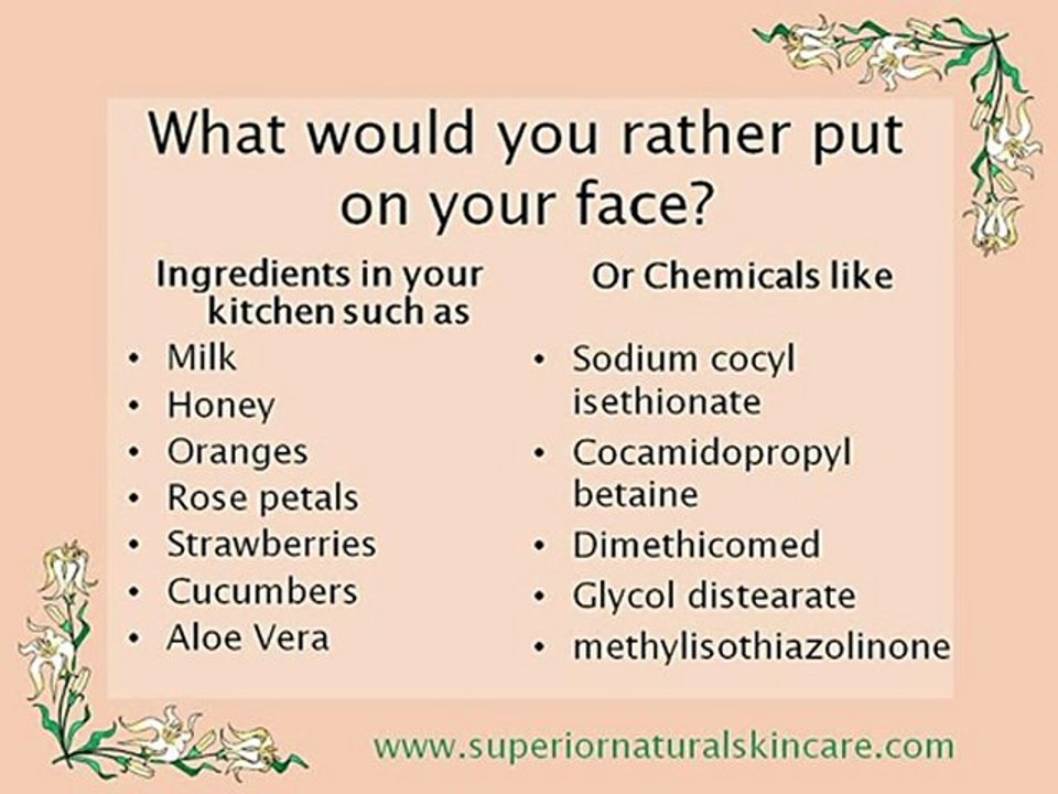 natural skin care at home- incredible anti aging results