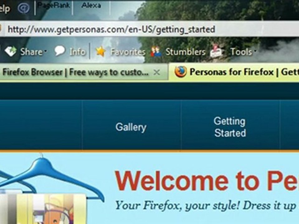 Firefox Personas Video