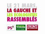 Chaque voix compte: le clip de la gauche et des écologistes