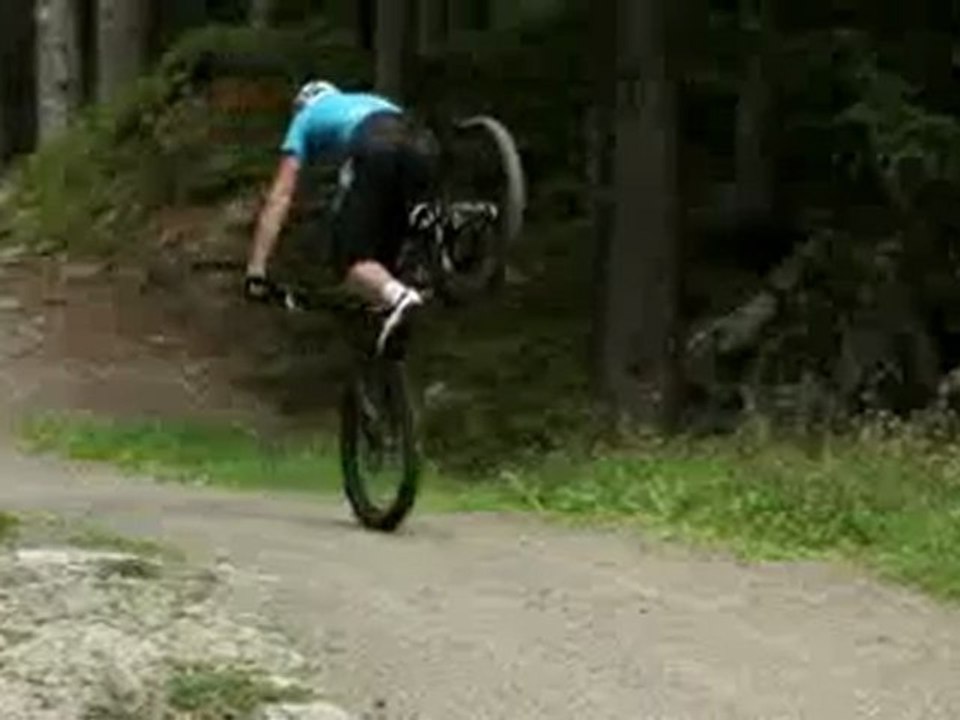 Il funambolo della mountain bike