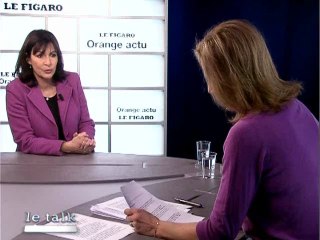 Anne Hidalgo, invitée du "Talk Orange-Le Figaro" - 18/03/10