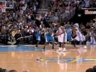 Nene has been distributing well for a big man all night long