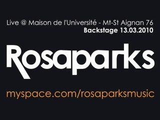 Rosaparks · Backstage Live @ Mt-St-Aignan 76