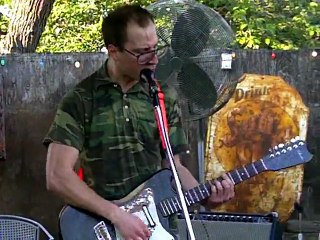 Tyvek @ a BV Day Party @ Spider House in Austin