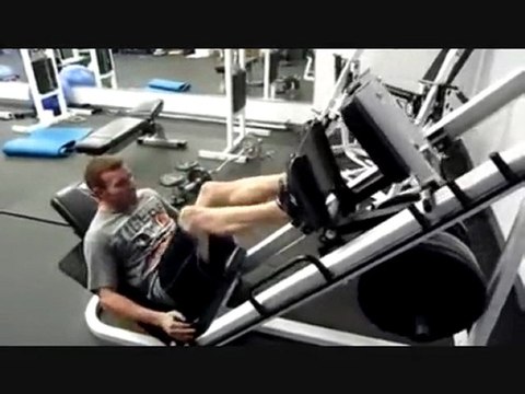 Kansas City Personal Trainer Micah LaCerte- Leg Press
