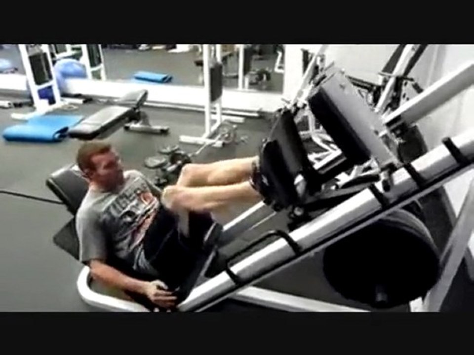 Kansas City Personal Trainer Micah LaCerte- Leg Press
