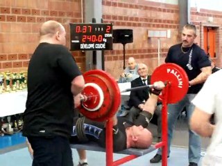 aurélien lejeune 240kg benchpress