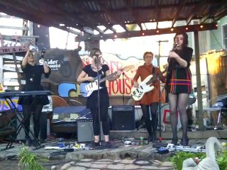 Frankie & the Outs @ Spider House in Austin during SXSW (2)