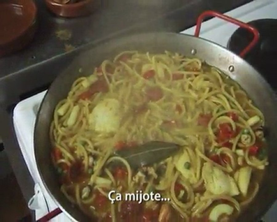Recette de la Fideùa