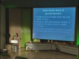 Xavier Desgain  au congrès climat du 21 mars 2010