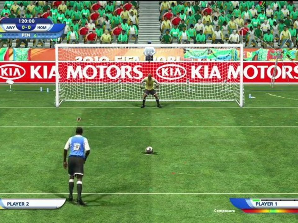 2010 FIFA Coupe du Monde - Les subtilités du penalty