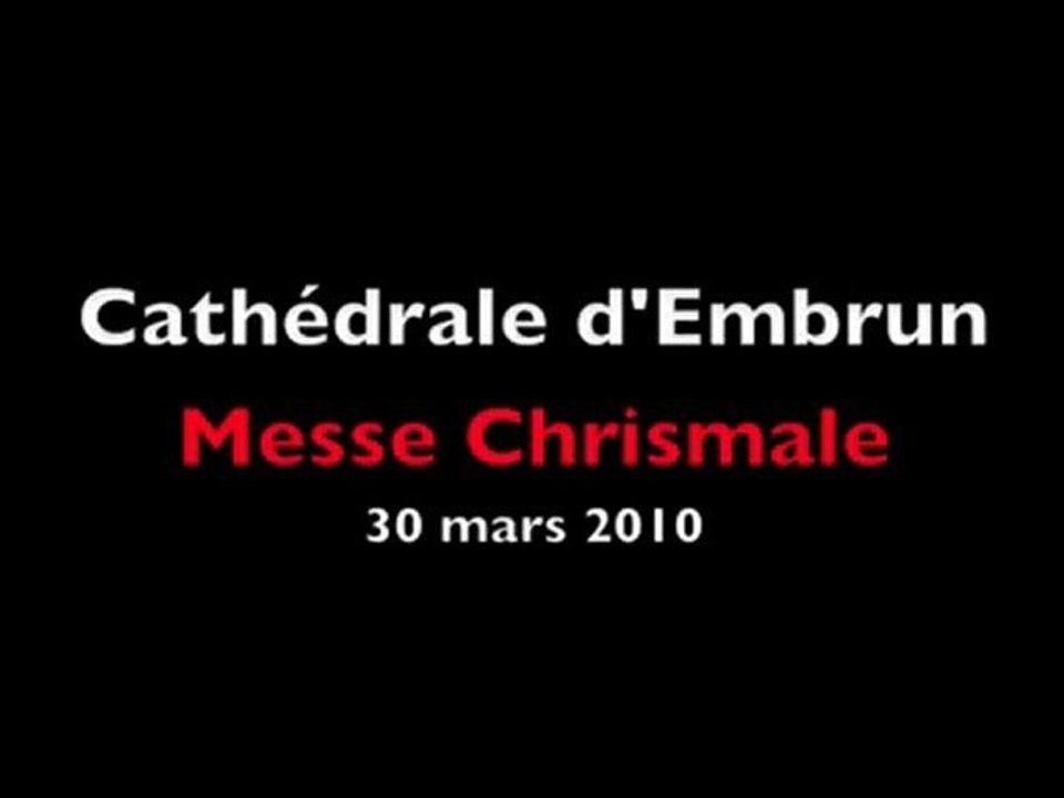 Messe Chrismale 30 mars 2010